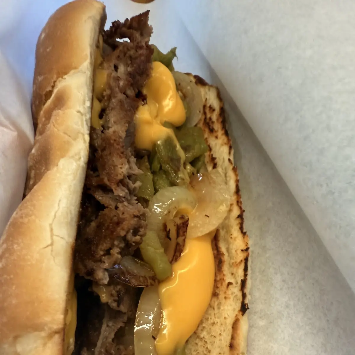 Green Chile Cheesesteak