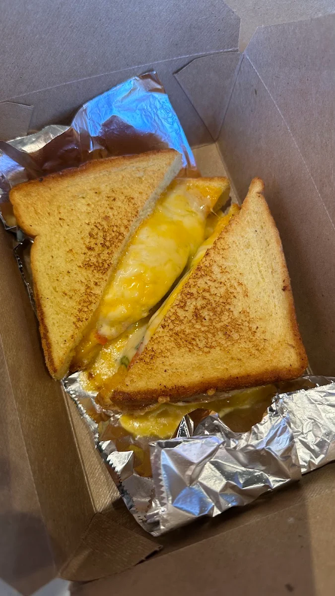 Four Cheese Grilled Cheese