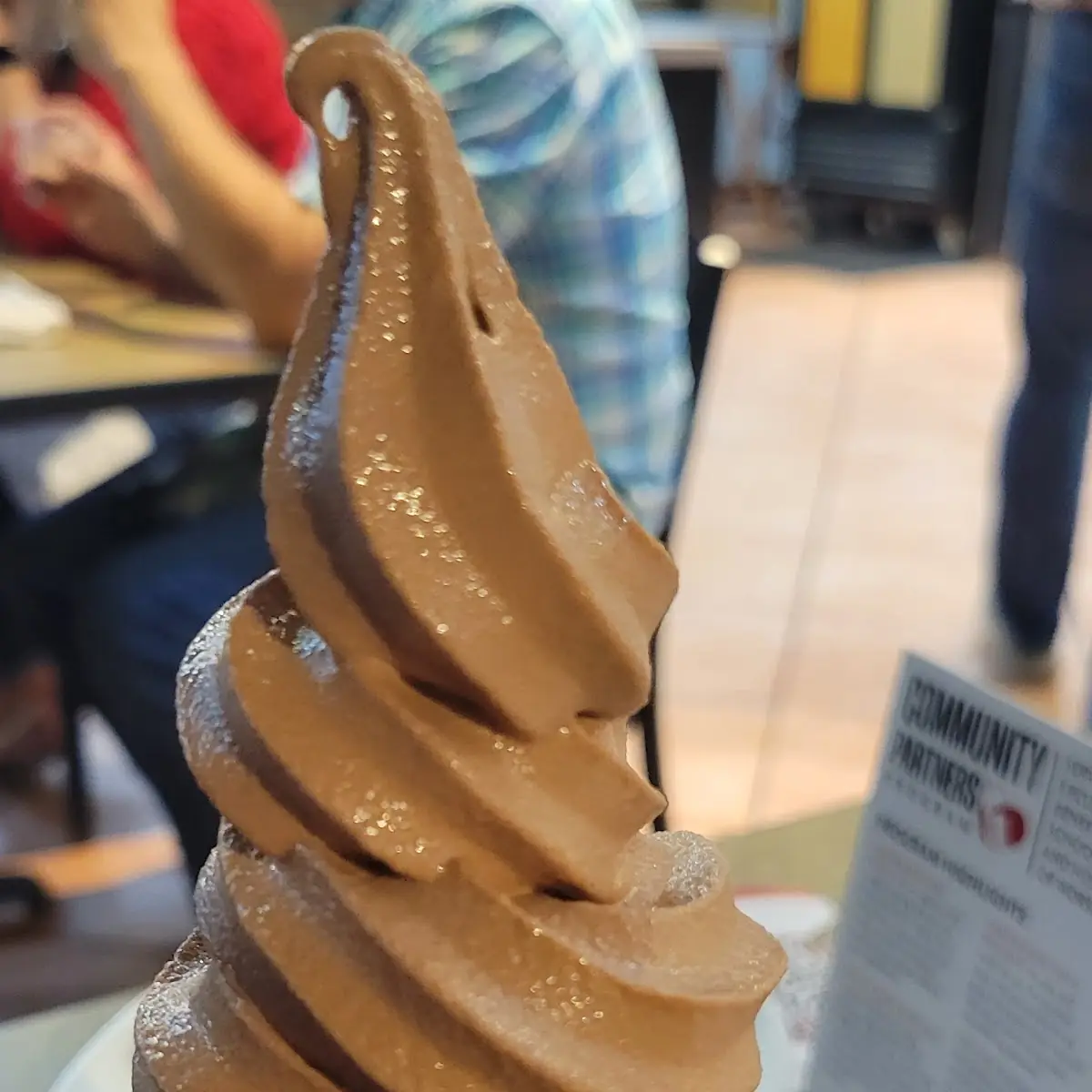 Soft Serve Ice Cream Cone
