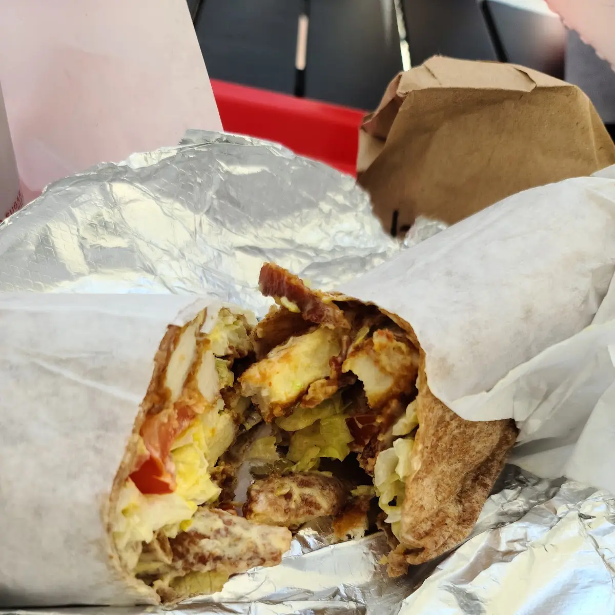 Chicken blt Wrap