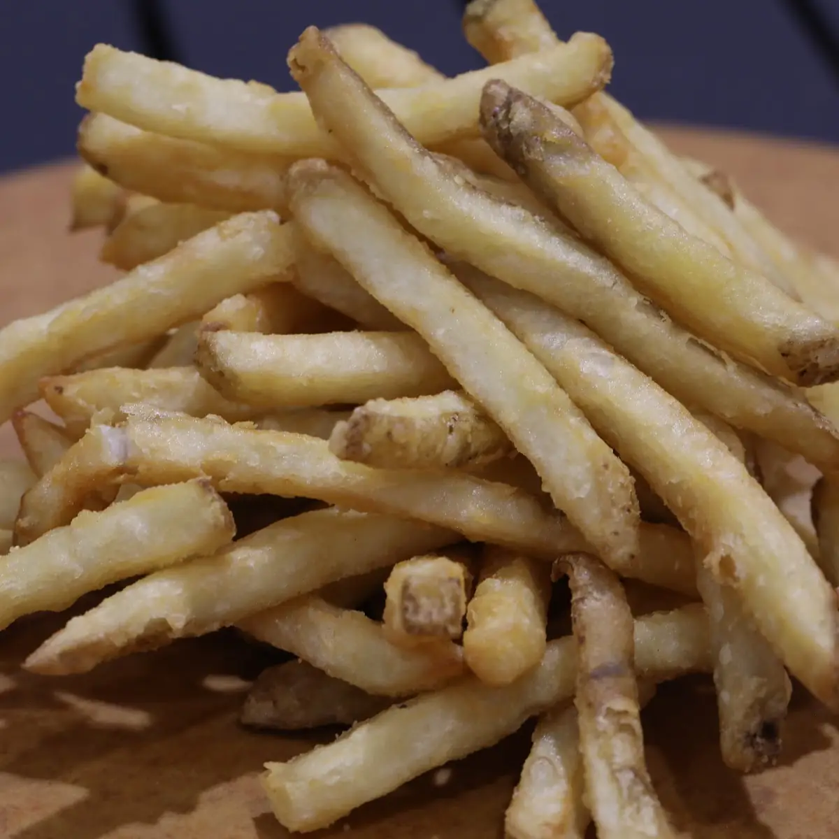 French Fries on Pita Bread