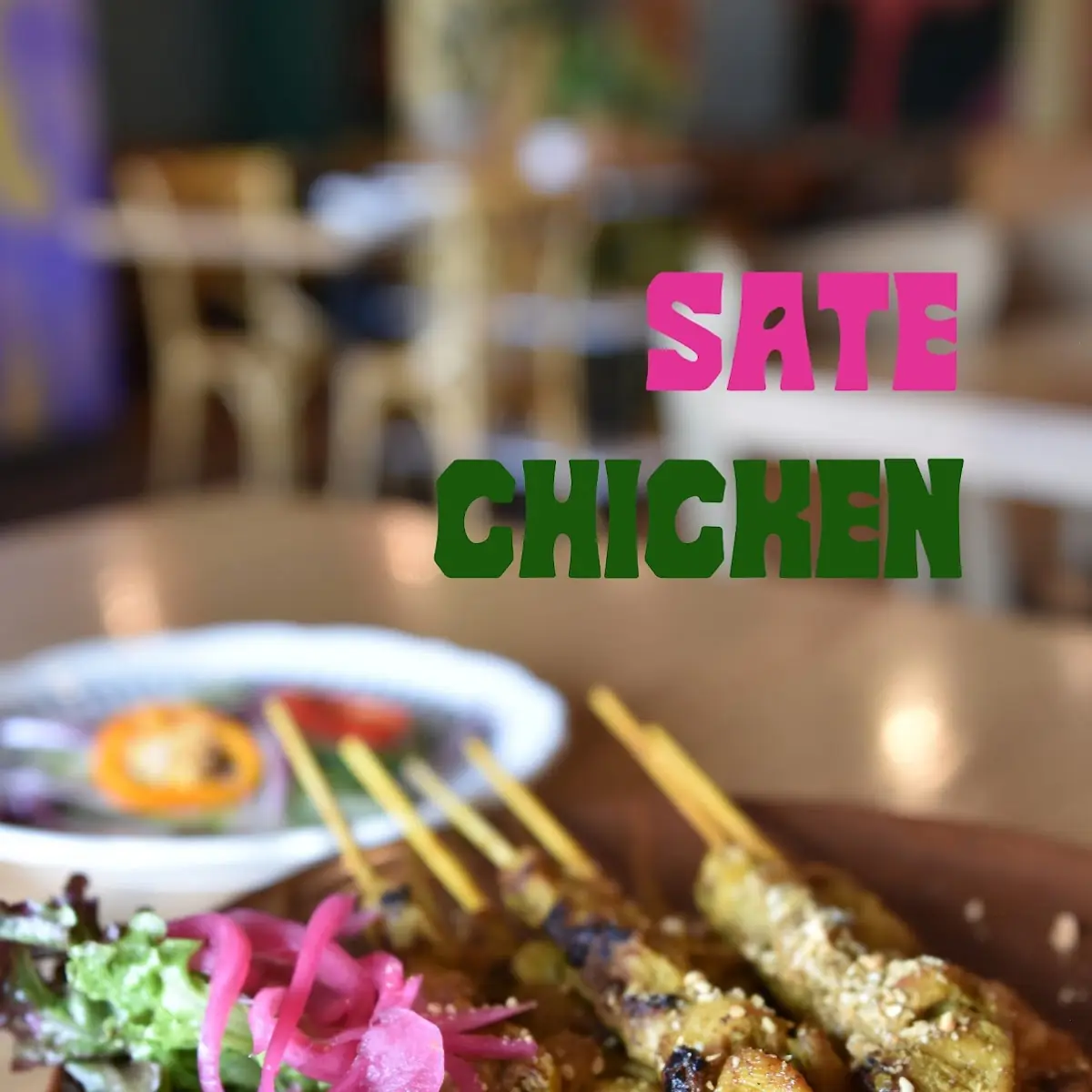 Lemongrass Chicken Skewer Holiday Tray