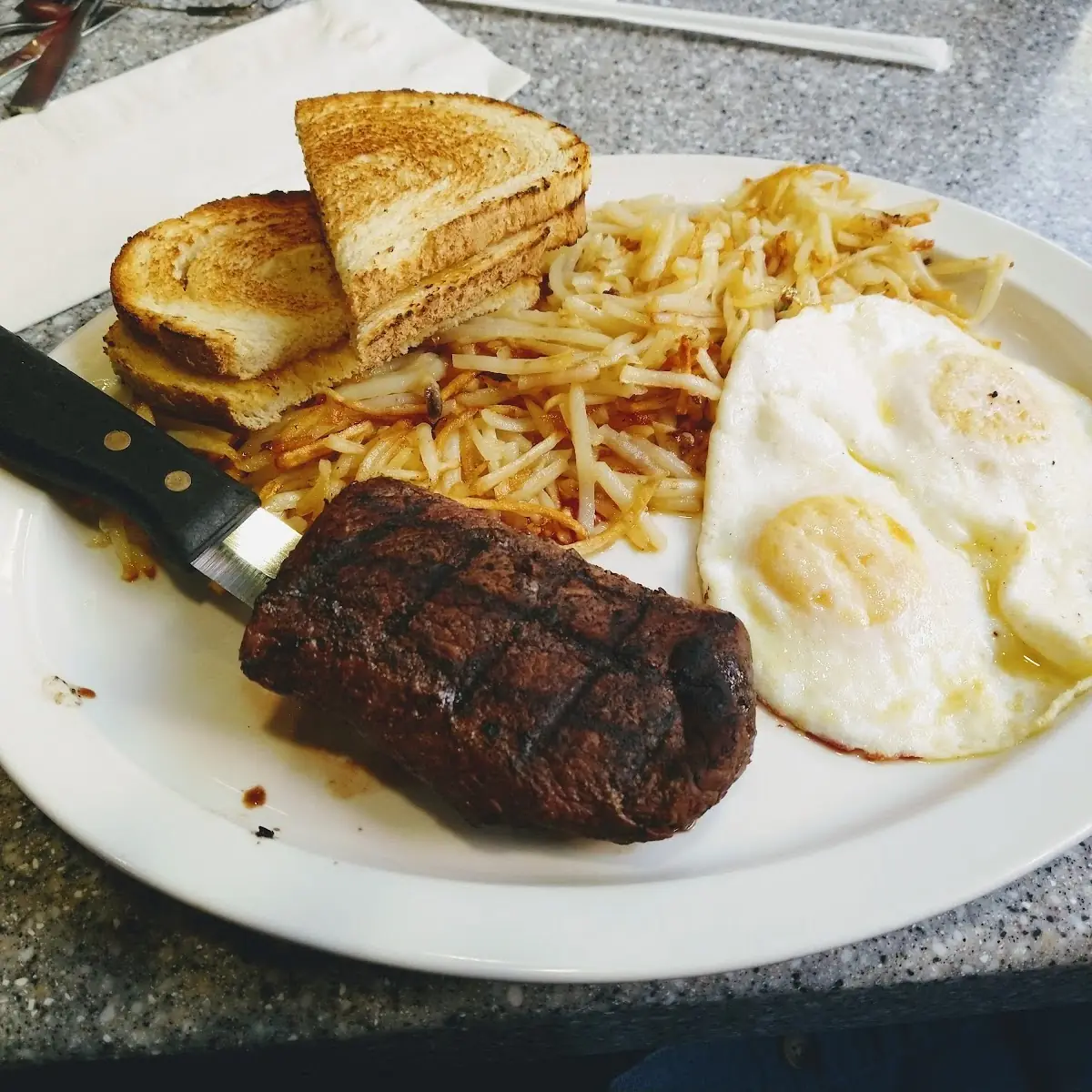 New York Steak & Eggs