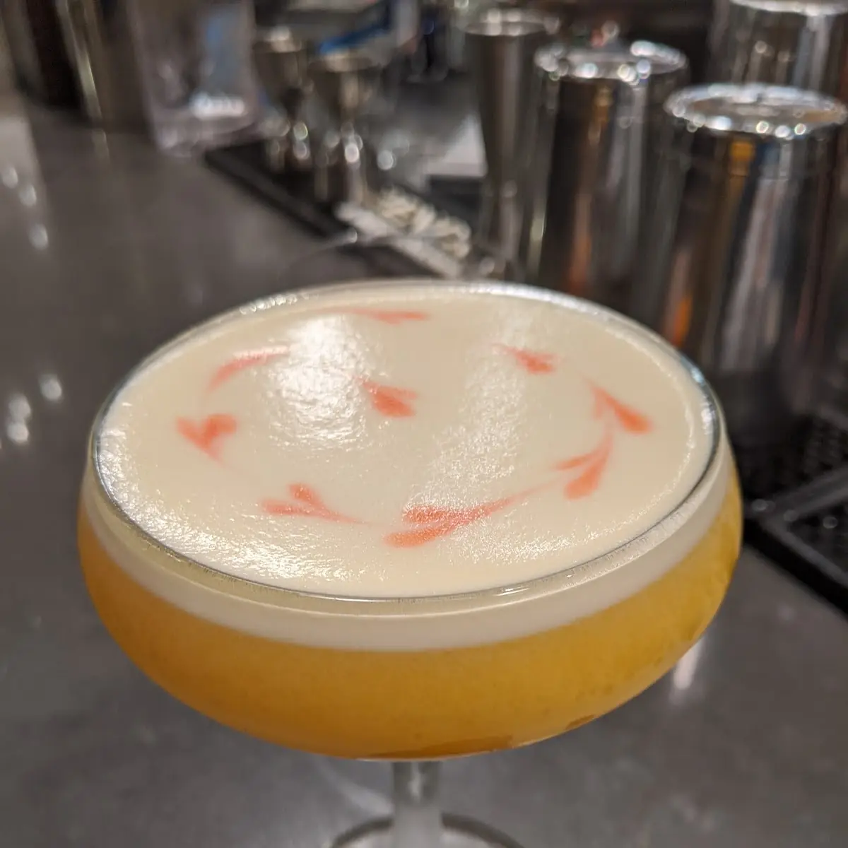 Passion Fruit Pisco Sour