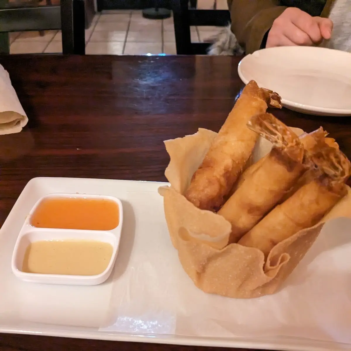 Shrimp Tempura Roll Edible Basket