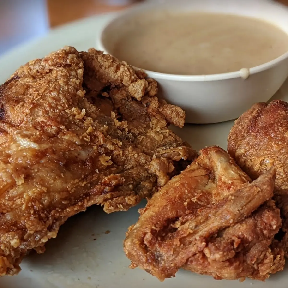 Fried Chicken Gravy on the Side