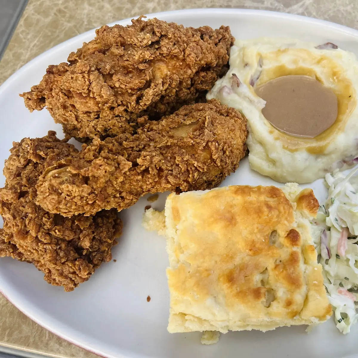 Fried Chicken & Buttermilk Biscuit
