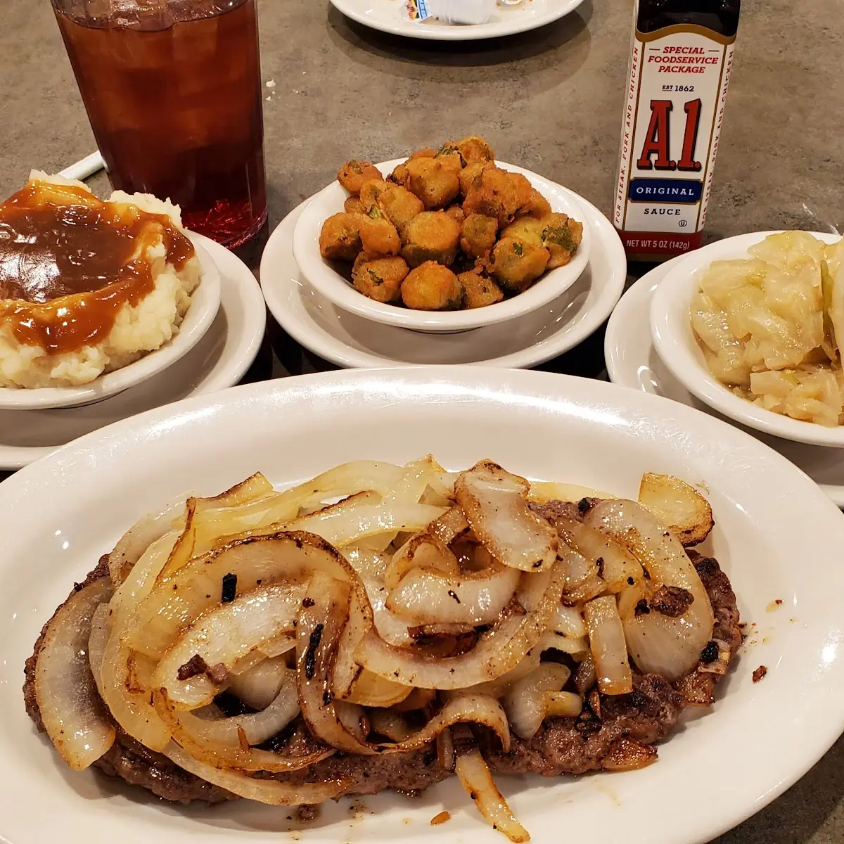Hamburger Steak Dinner