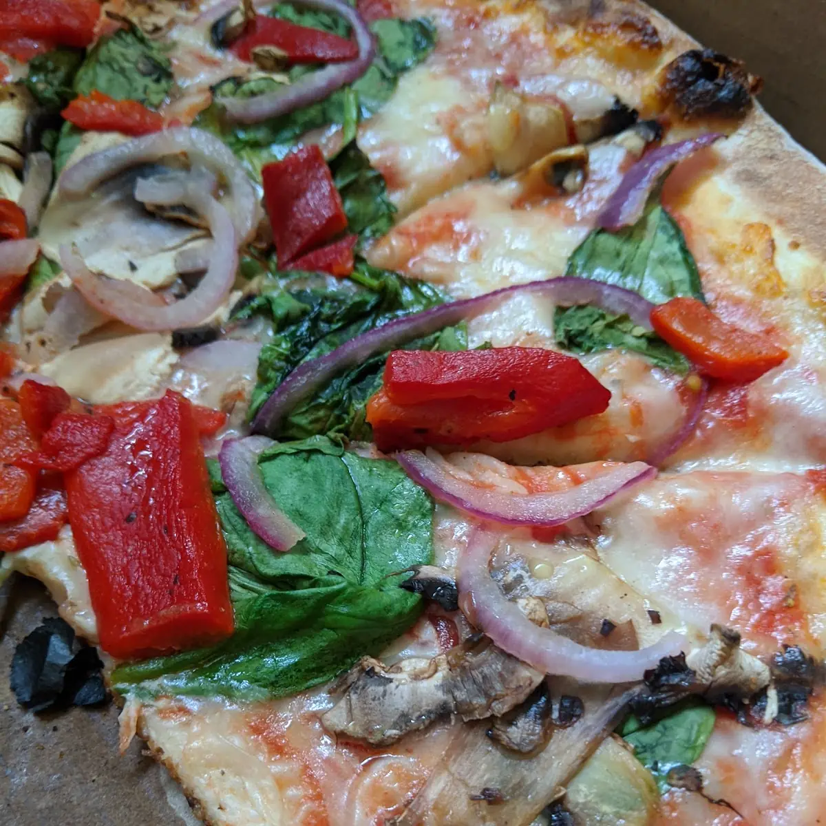 New York Round Vegetarian Pizza