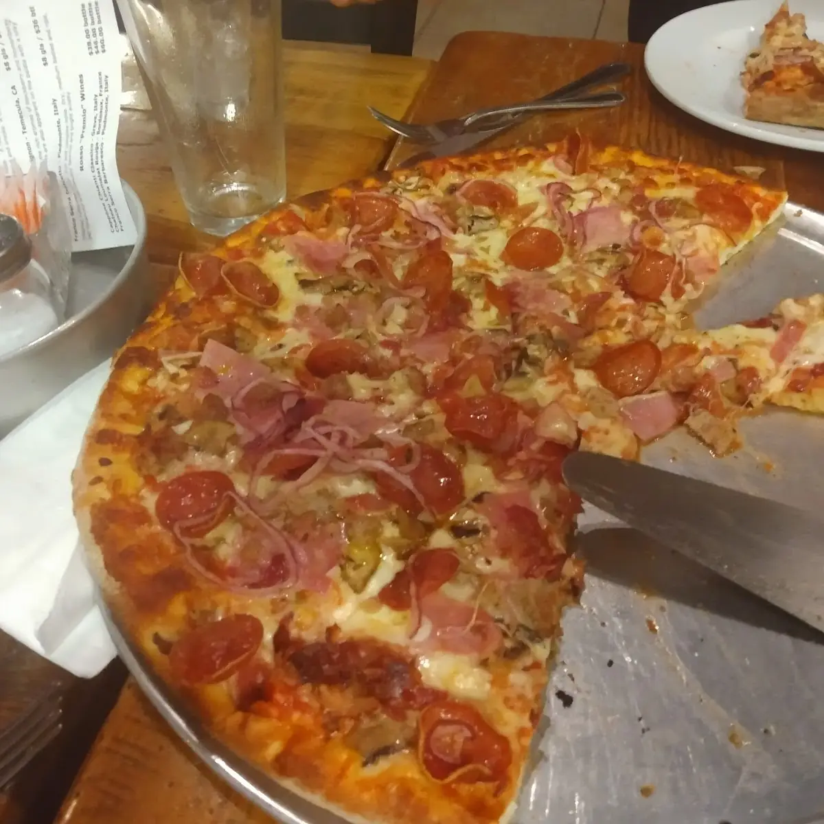 There Version of Combination Pizza