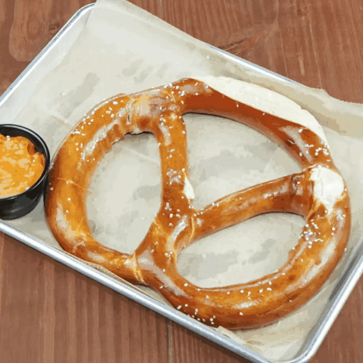 Pretzel with Beer Cheese