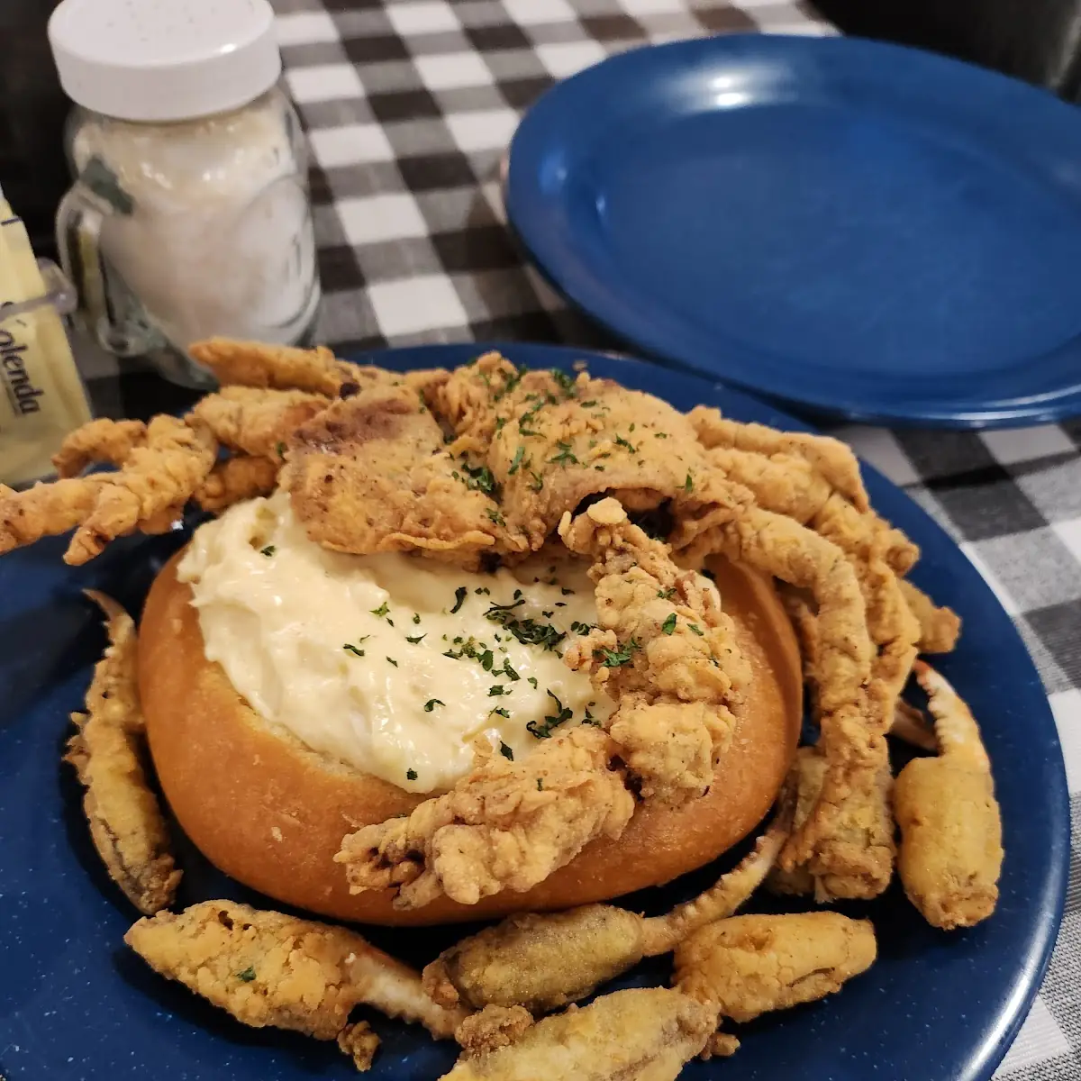 Fried Soft-Shell Crab Platter