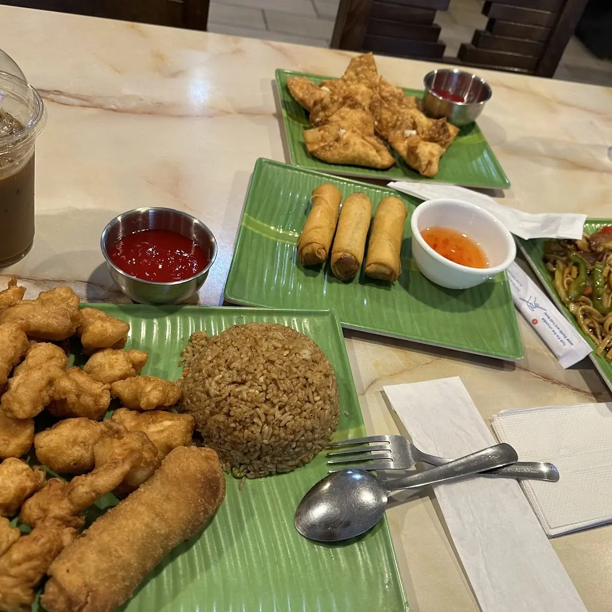 Tray of Sweet and Sour Chicken