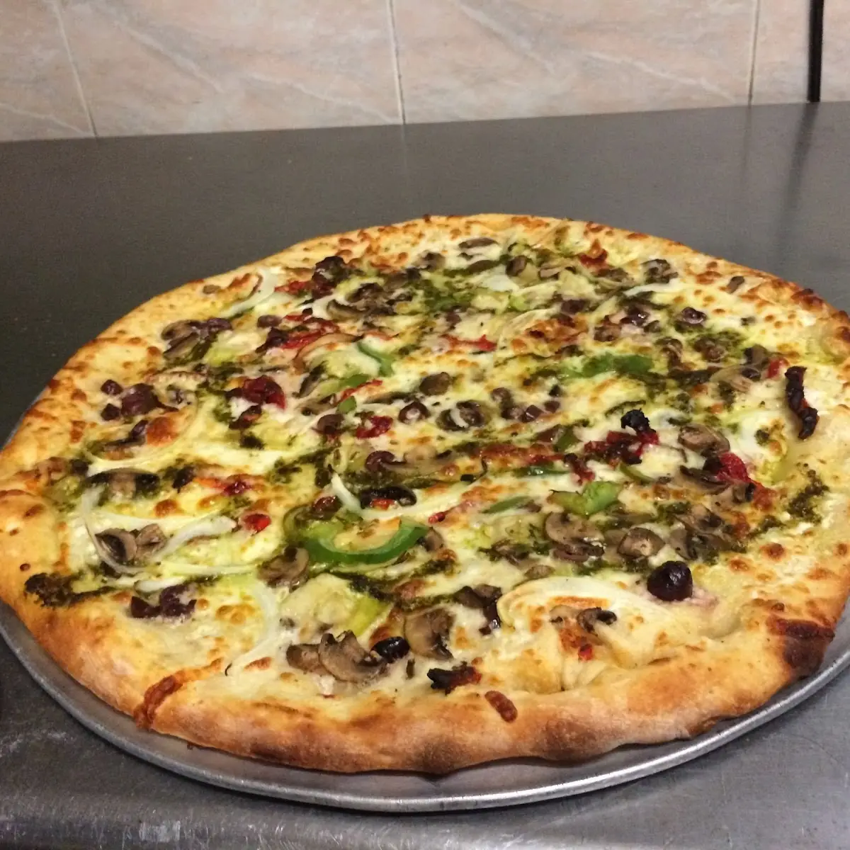 Gourmet White Pizza