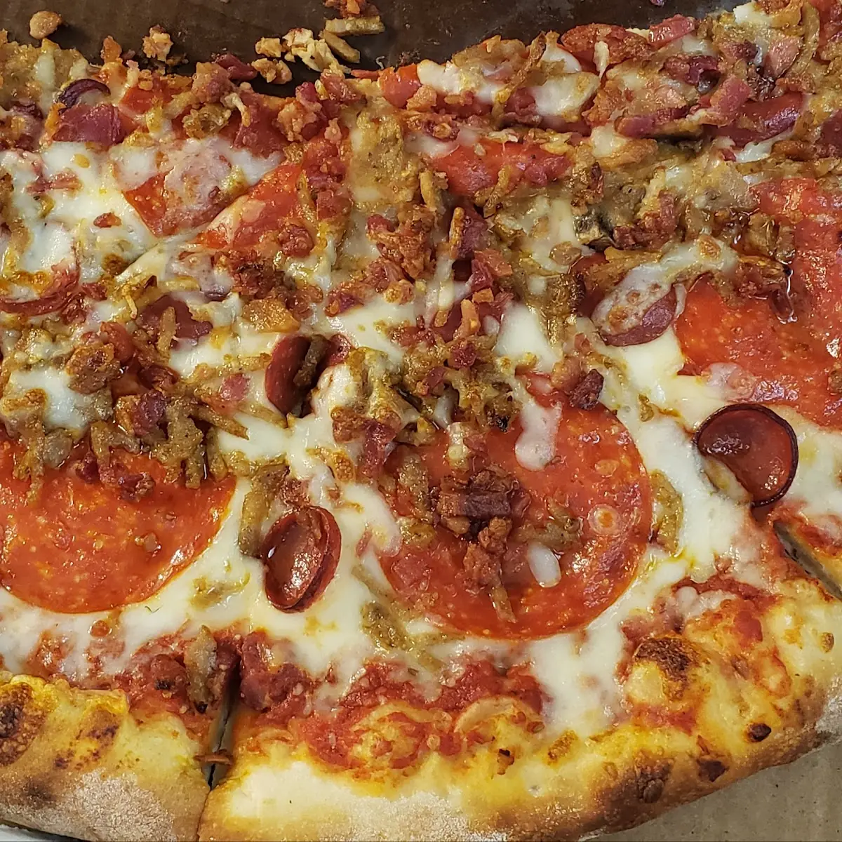 Large Meat Lovers Extra Cheese