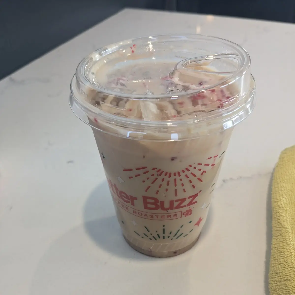 Iced Peppermint White Mocha