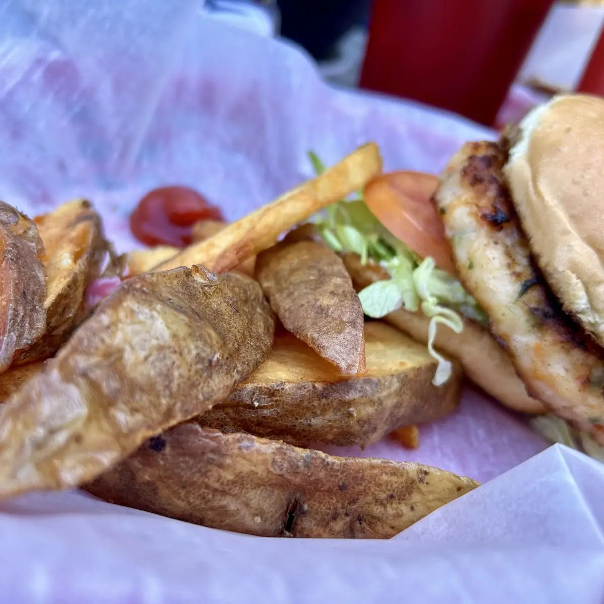 Shrimp Burger