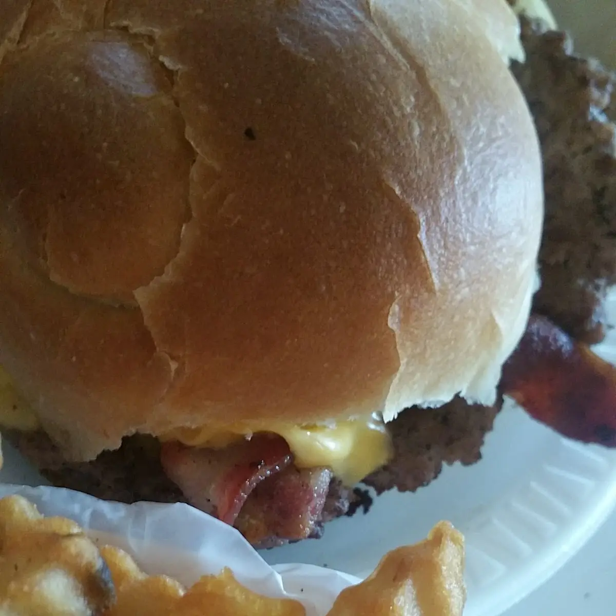 Bacon Burger with Extra Cheese
