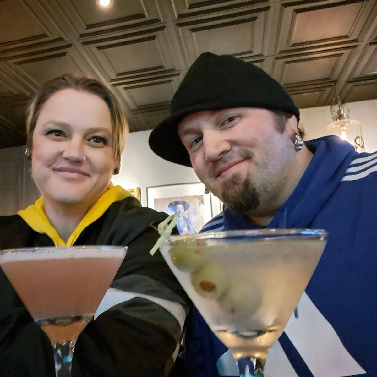 French Martini and a Ketel One Martini