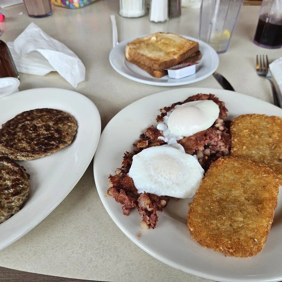Corned Beef Hash & Eggs