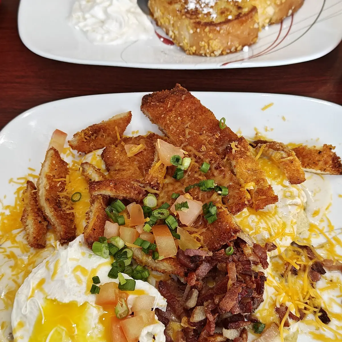 Chicken Fried Steak and Eggs