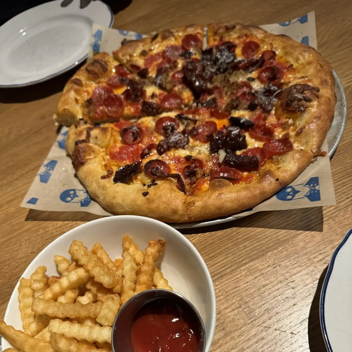 Pepperoni Mushroom Pizza