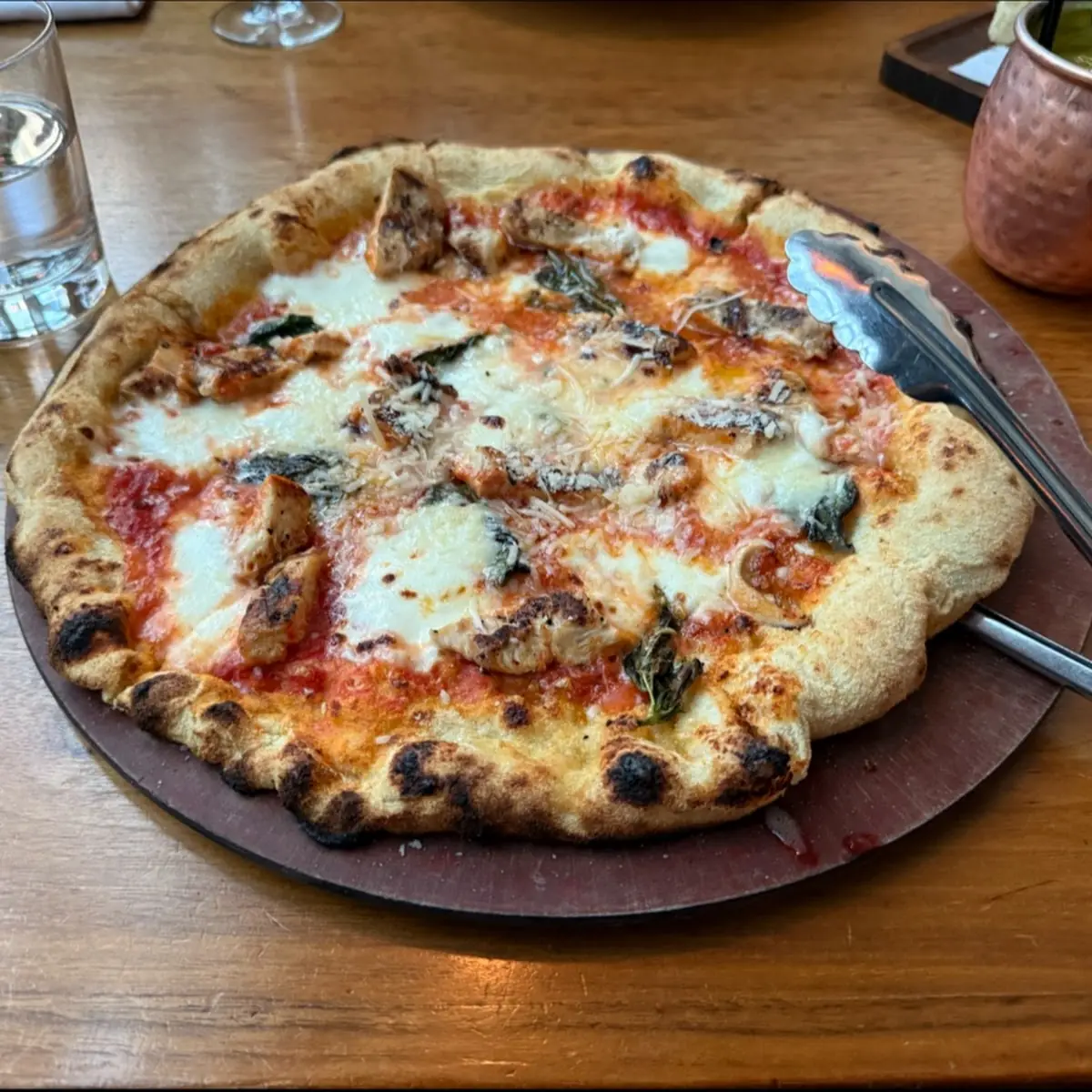 Margherita Pizza with Tomato Base