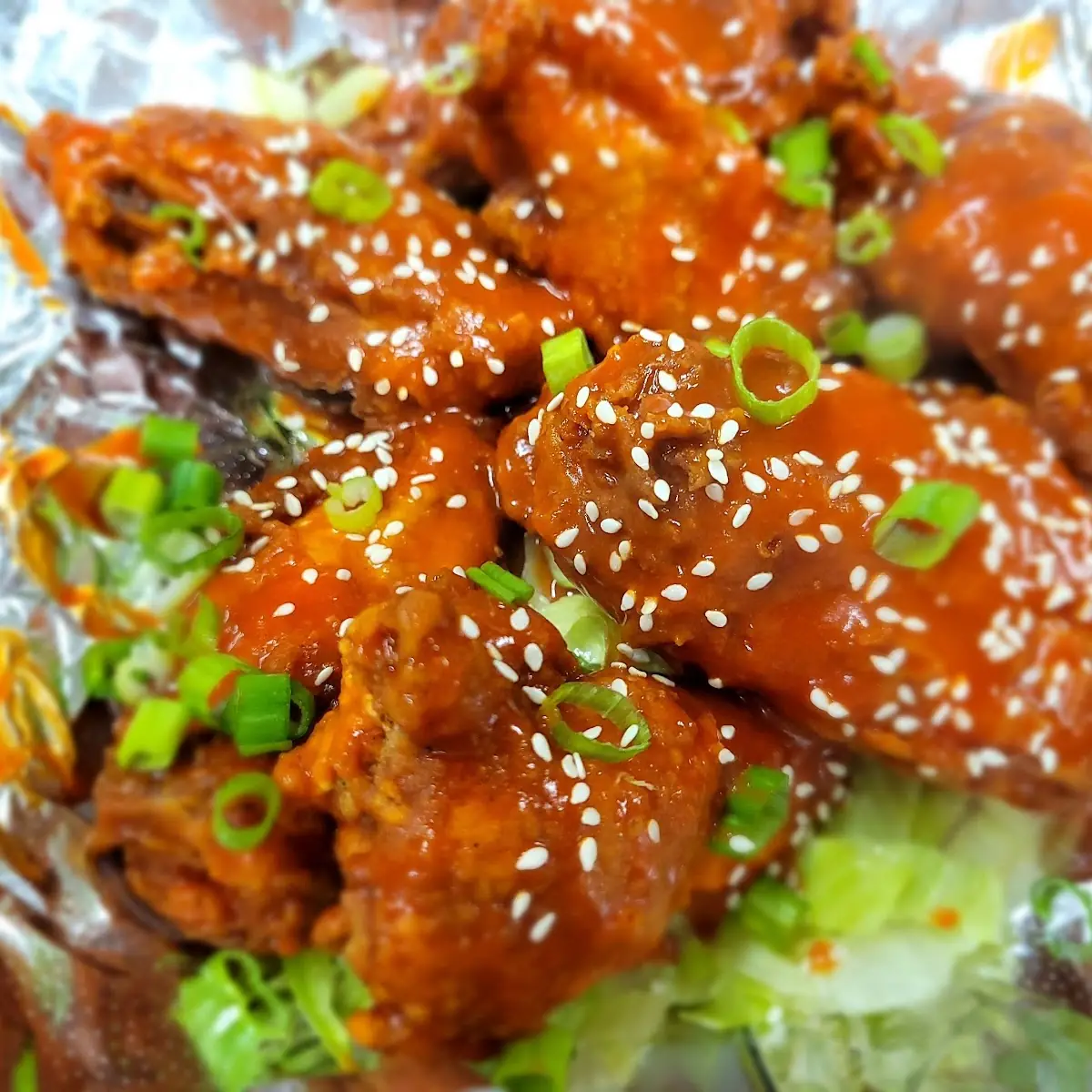 Honey Sriracha Wings