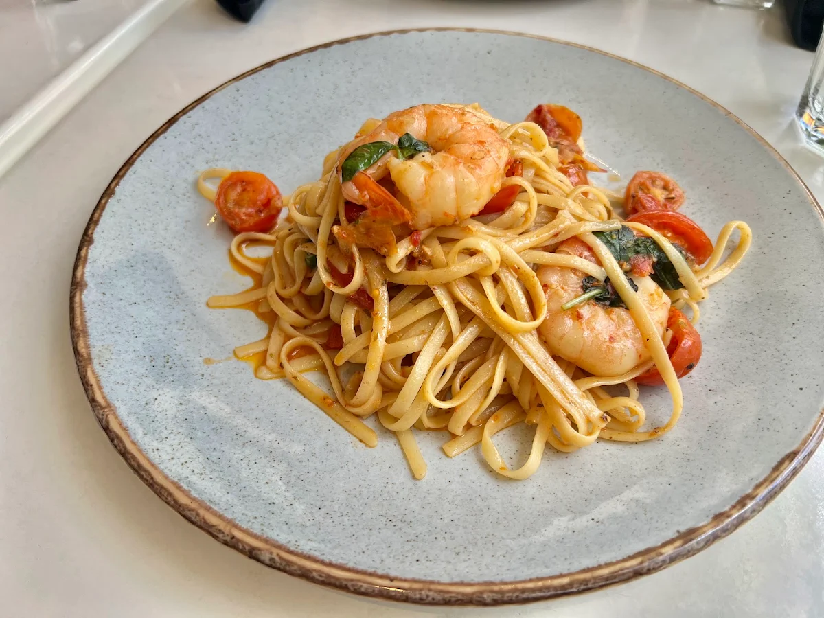 Prawn Linguine