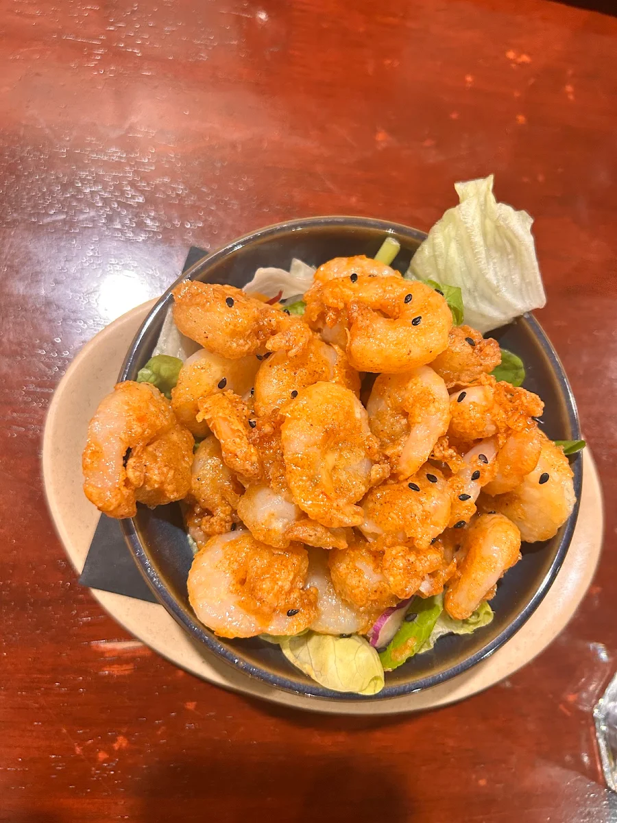 Sizzling Garlic Prawns