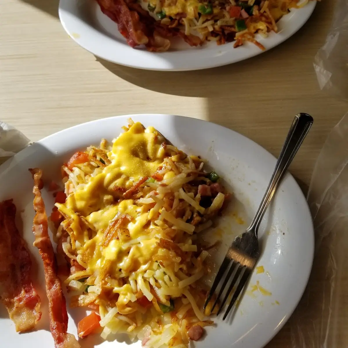 Hashbrowns Scattered All the Way