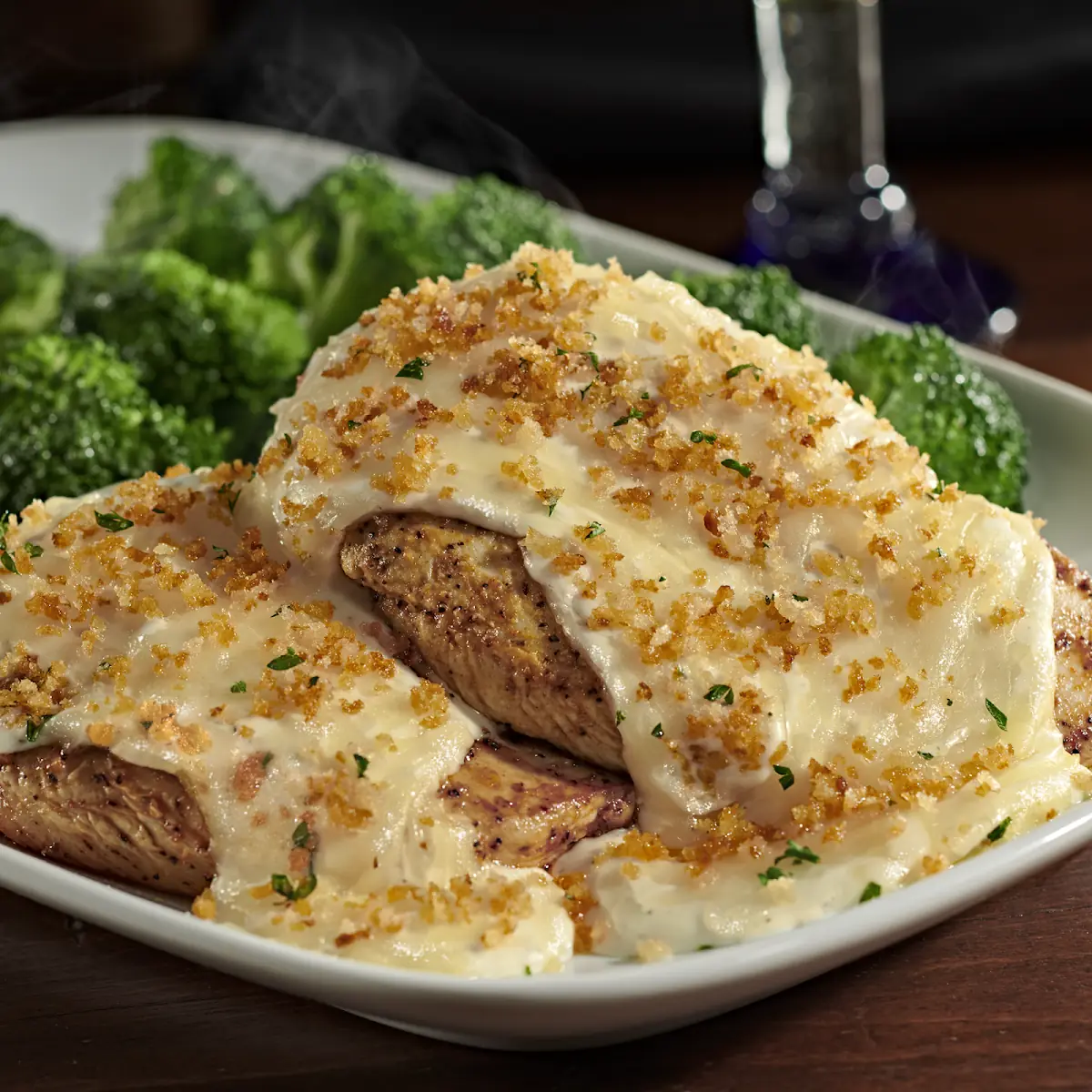 Parmesan Crusted Spinach Dip