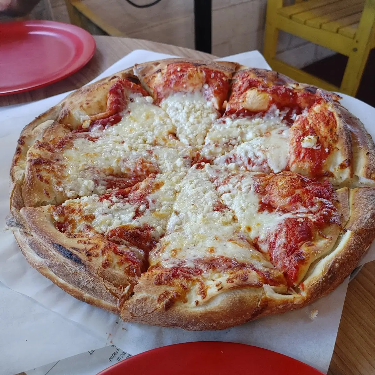Deep Dish Cheese Pizza