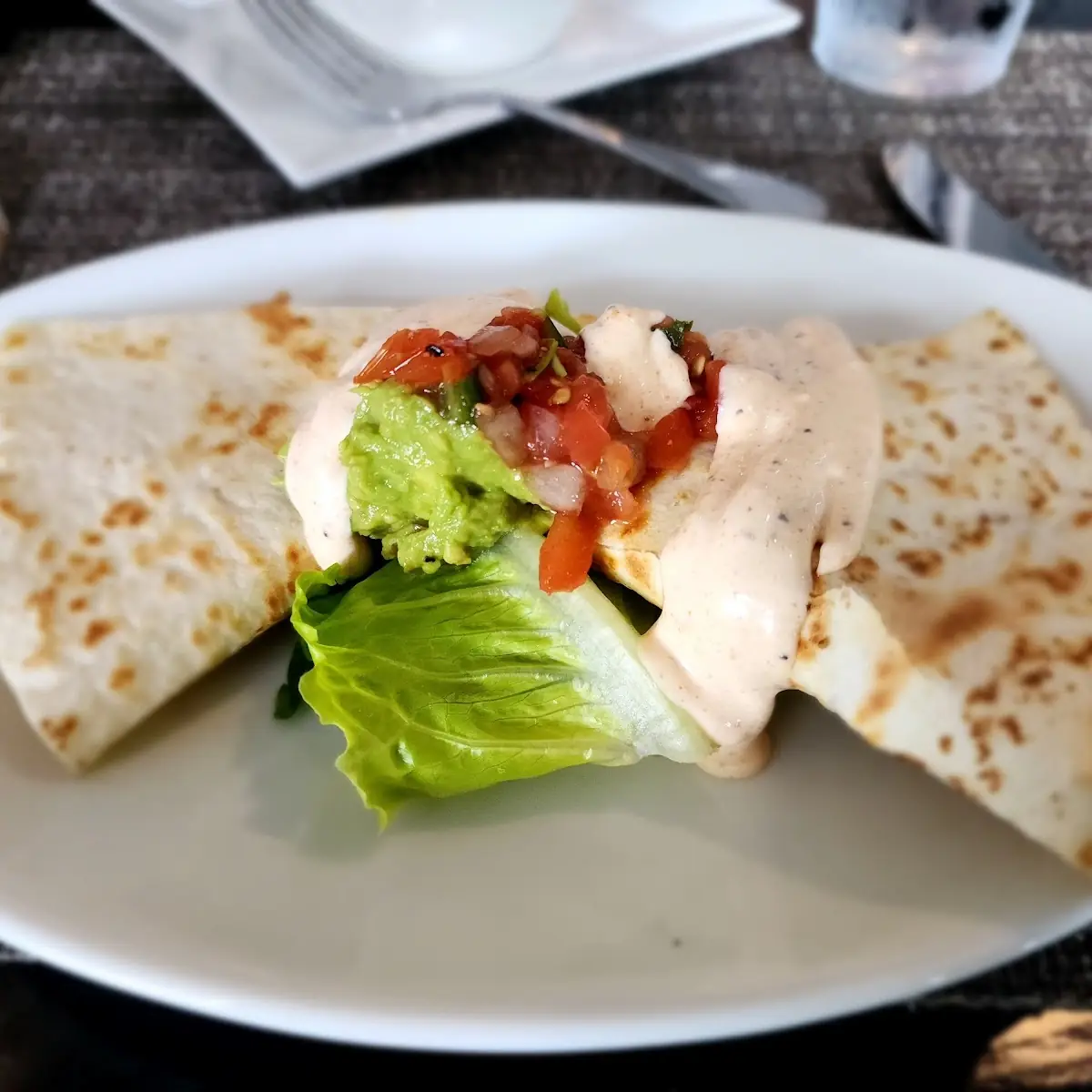 Seafood Quesadilla