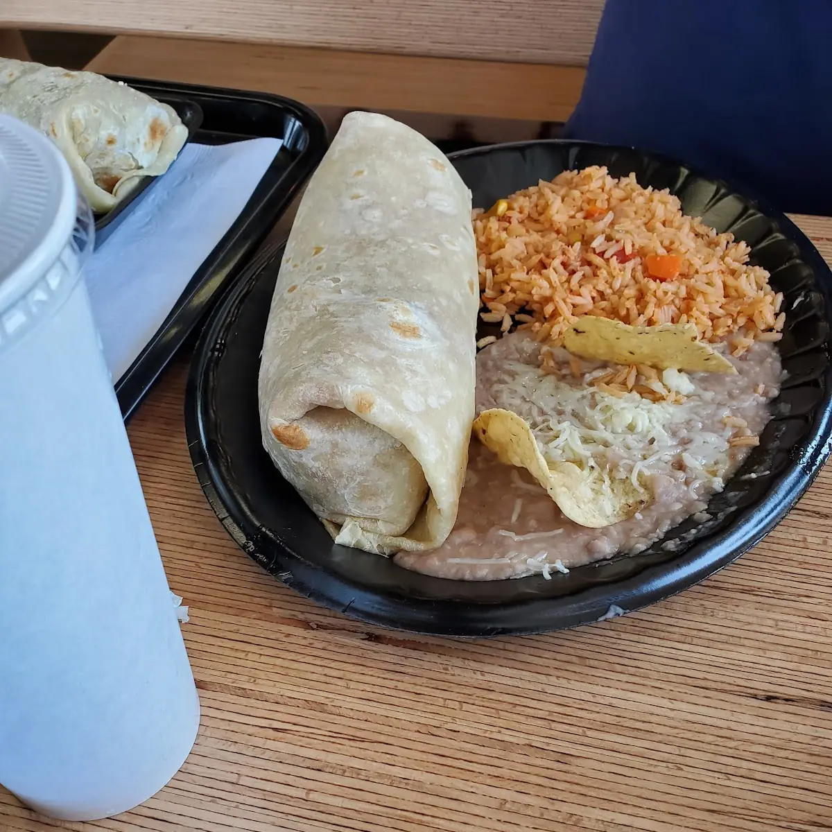 Carne Asada Burrito Combo Meal