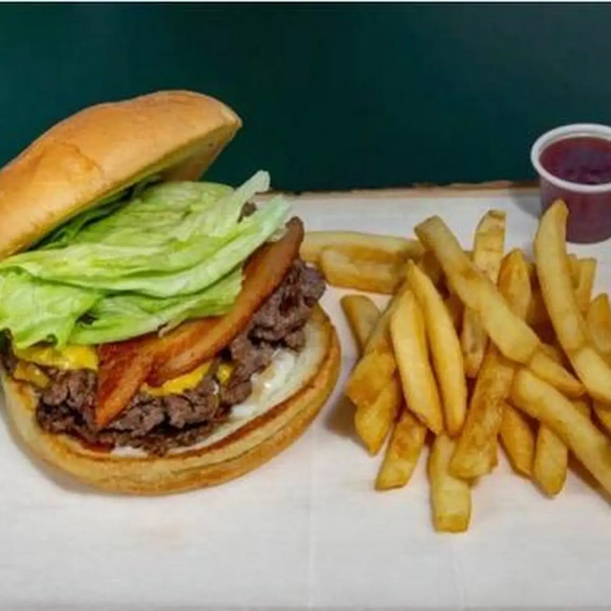 Bacon Cheeseburger Combo
