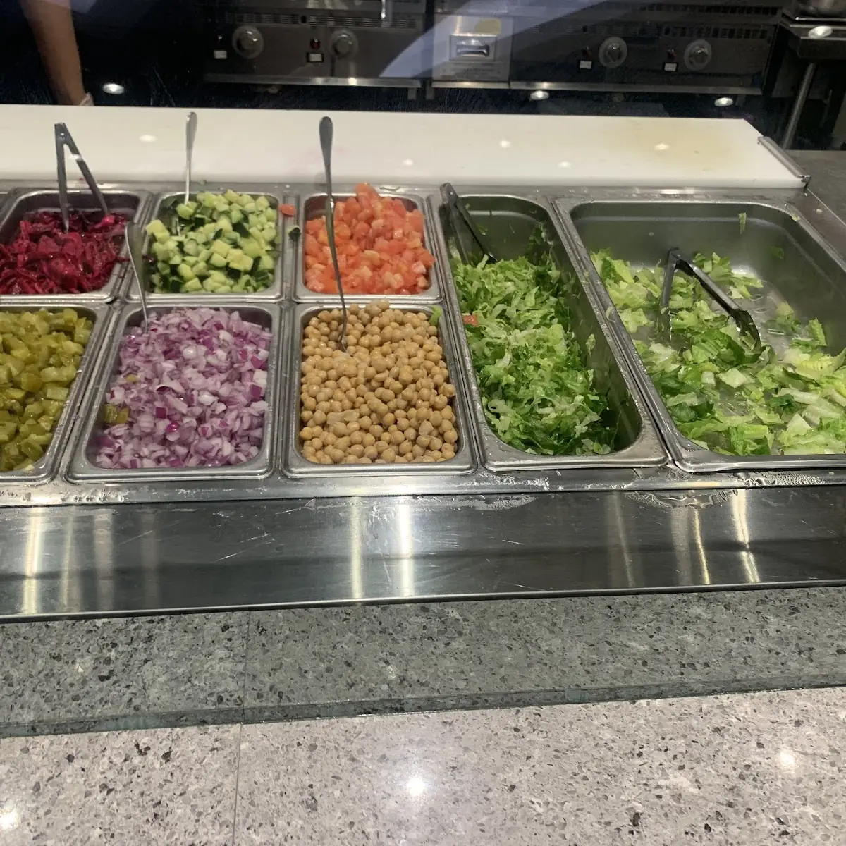 Salad Bar Fresh Toppings