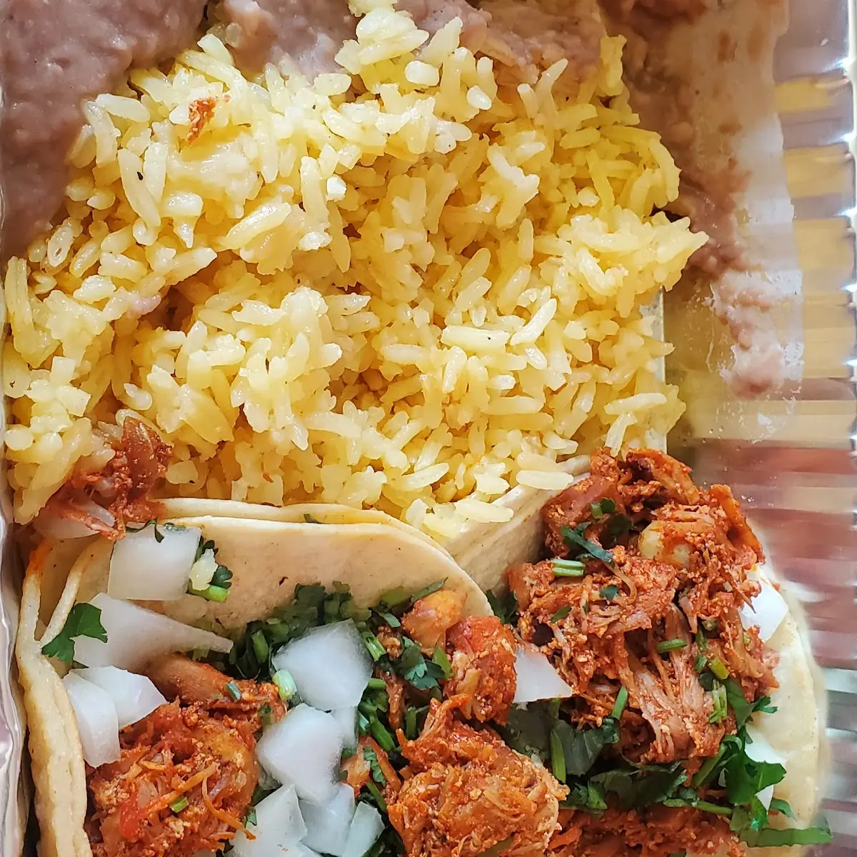 Chicken Tacos Plate