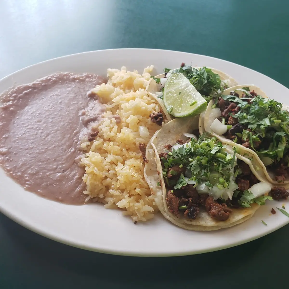 Tacos of Asada Lengua and Carnitas
