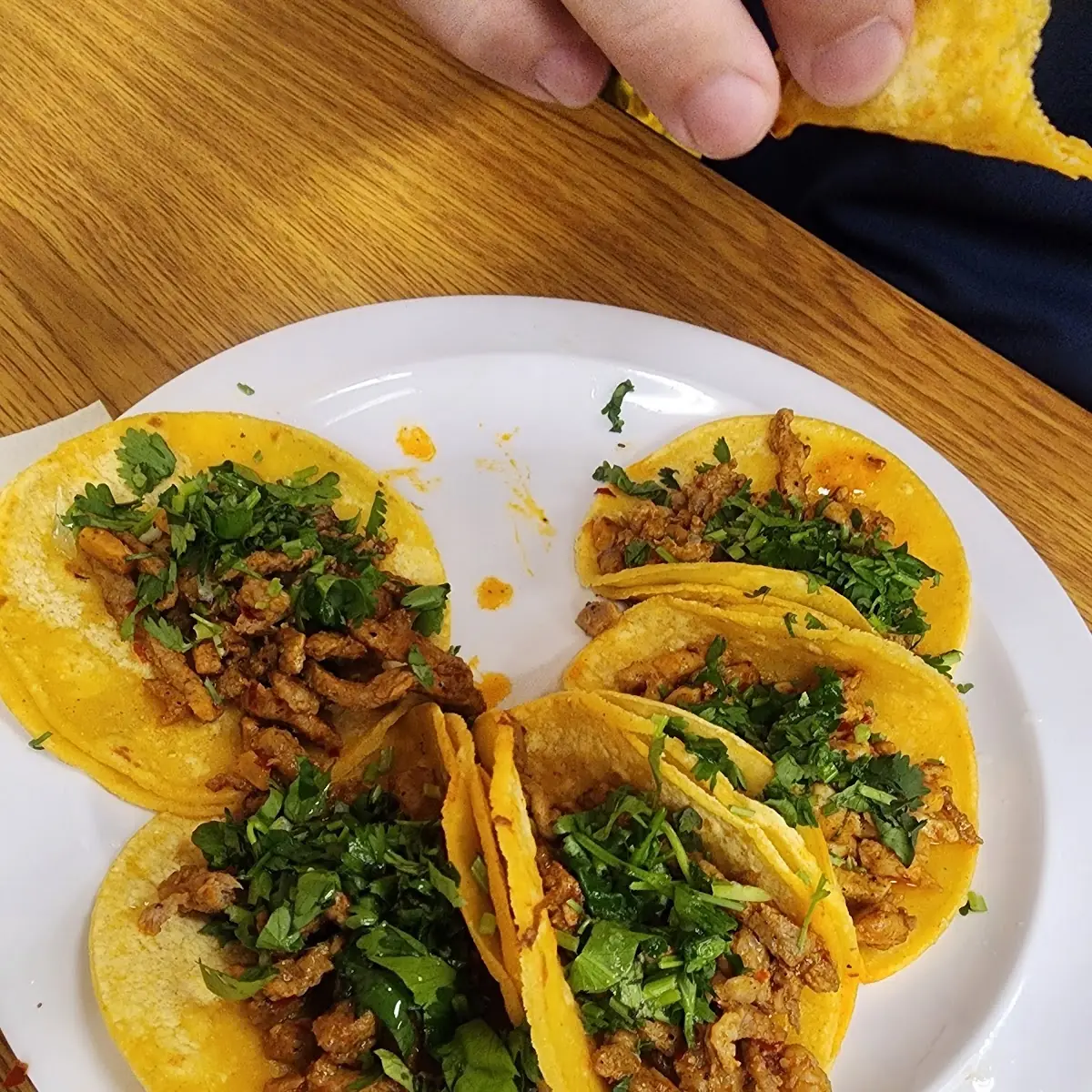 Chicken and Al Pastor Tacos