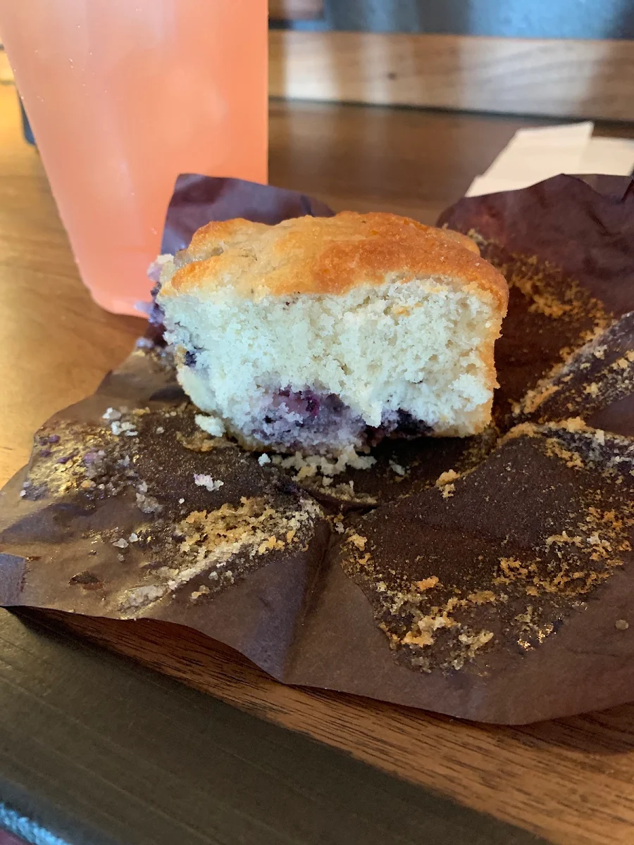 Blueberry Cobbler Muffin