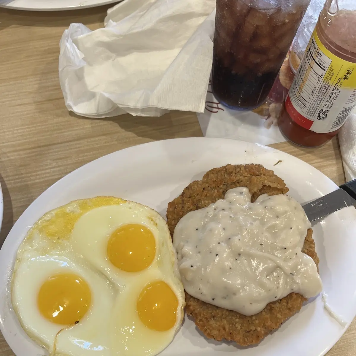 Chicken Fried Steak with White Gravy