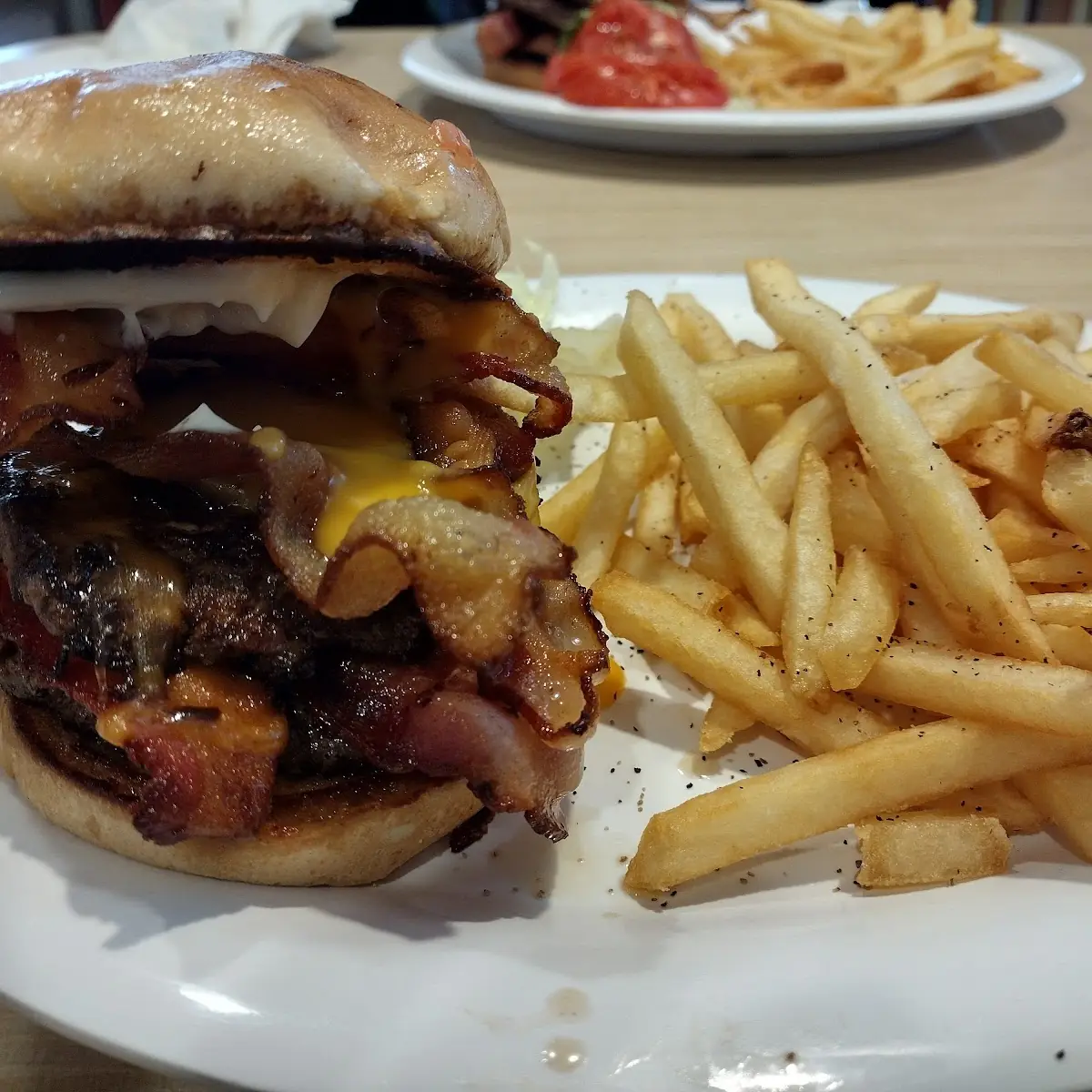 Mega Bacon Cheeseburger Combo