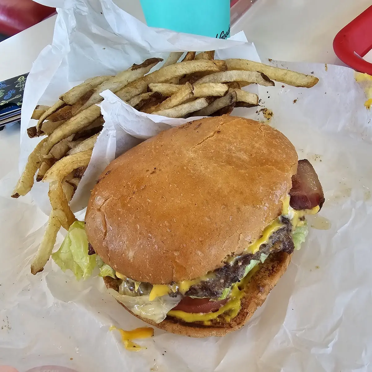 Bacon Cheeseburger Combo