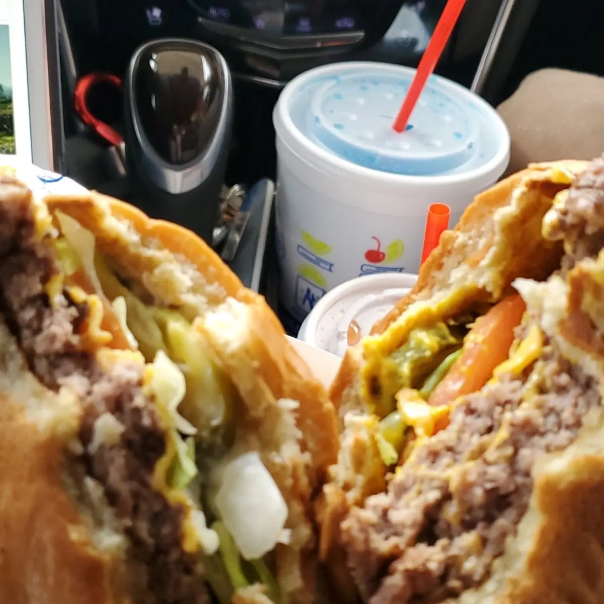 Sonic Burger and Super Sonic Cheeseburger Combos