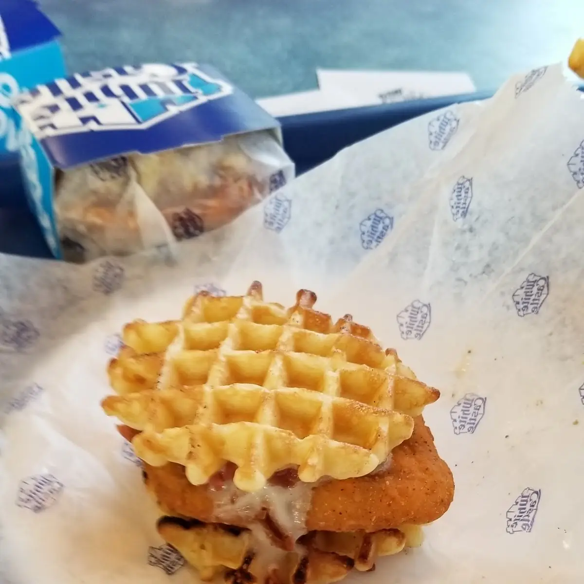 One Belgian Waffle Slider Combo