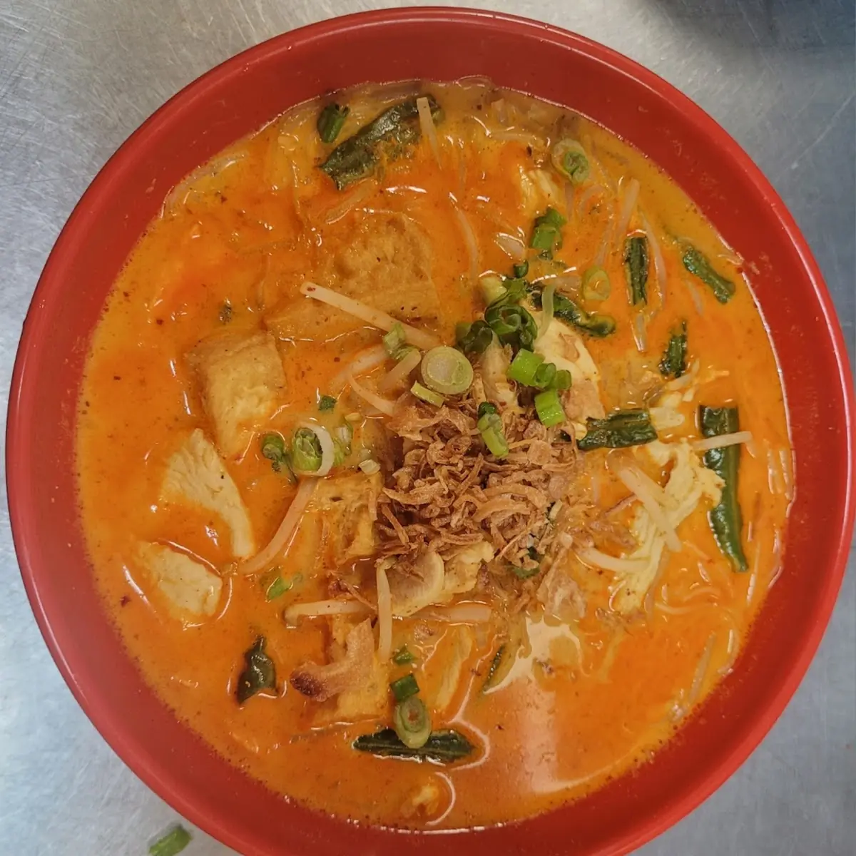 Red Curry Chicken Noodle Soup