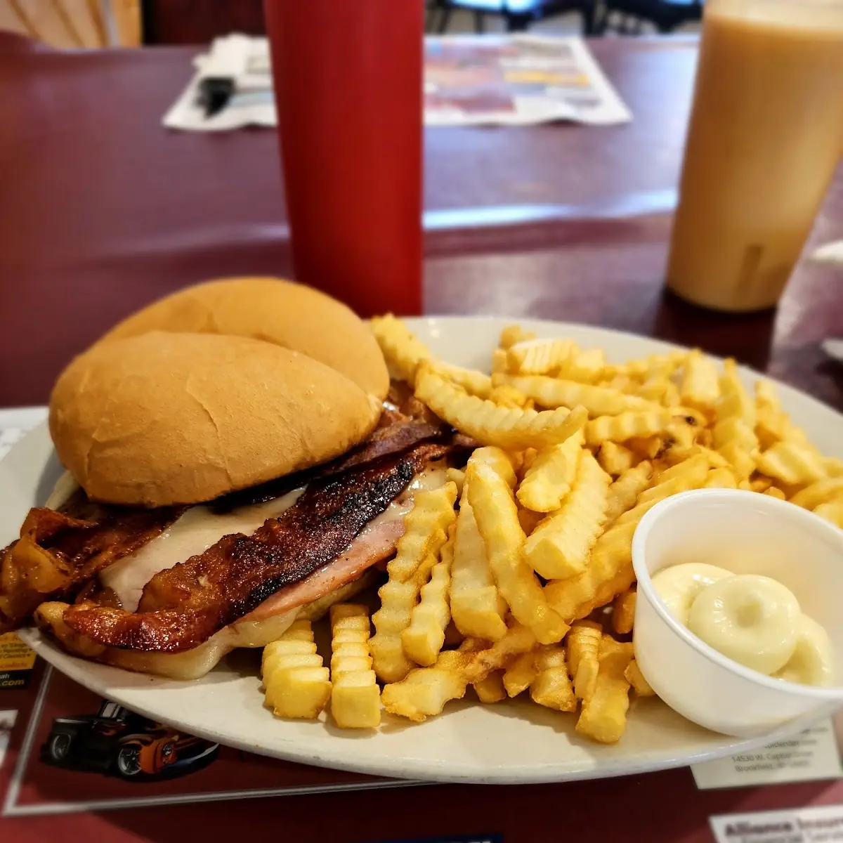 Prime Rib Sandwich with Fries