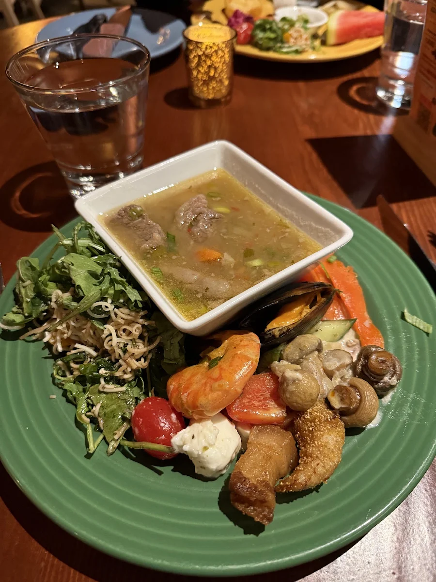 Soup and Buffet Items