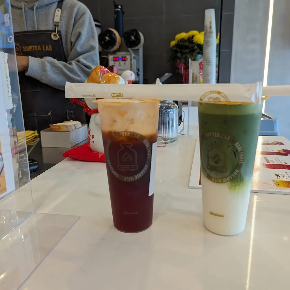 Thai Tea Matcha Latte